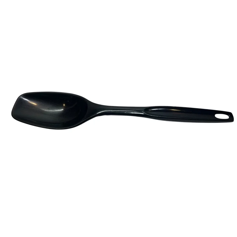Vintage Foley Black Nylon Mixing Spoon 10.5 Inch Kitchen Utensil‎ Non-Stick Safe